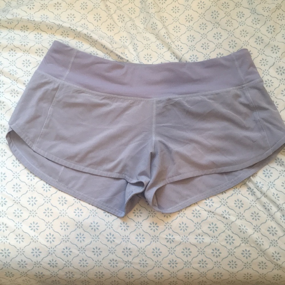 Lululemon speed shorts